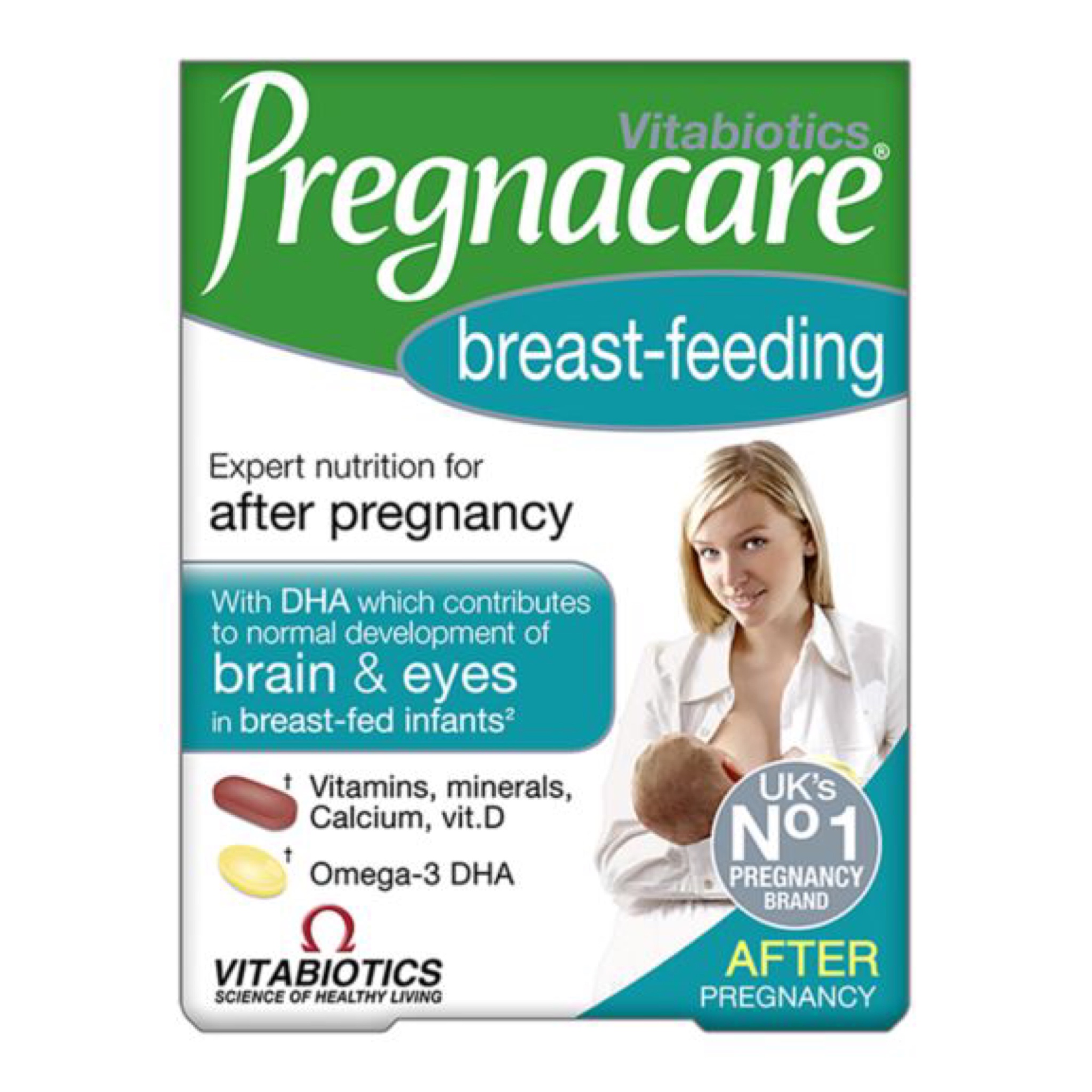 วิตามินสำหรับคุณแม่ให้นมบุตร Vitabiotics Pregnacare Breast-Feeding