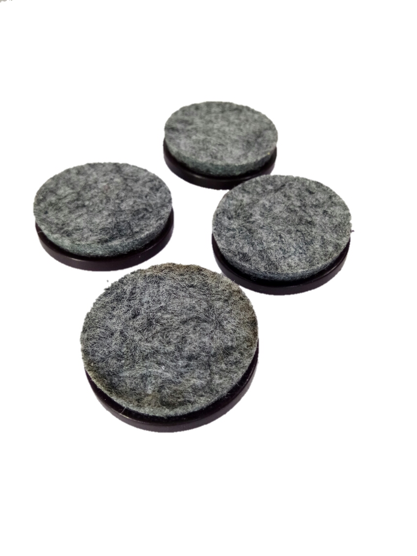 แผ่นรองใต้ขาโต๊ะเก้าอี้แบบหมุดตอก