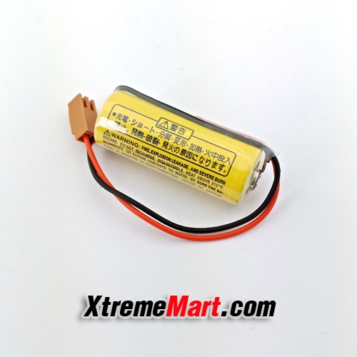 แบตเตอรี่ Panasonic BR-AG 3V 2200 mAh ขั้วน้ำตาล Non Rechargeable Lithium Battery (ราคาก้อนละ)