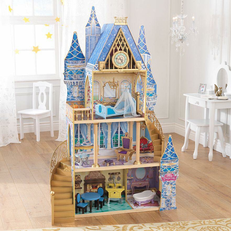 ปราสาทซินเดอเรลล่าสุดหรูหรา KidKraft Disney Princess Cinderella Royal Dreams Dollhouse
