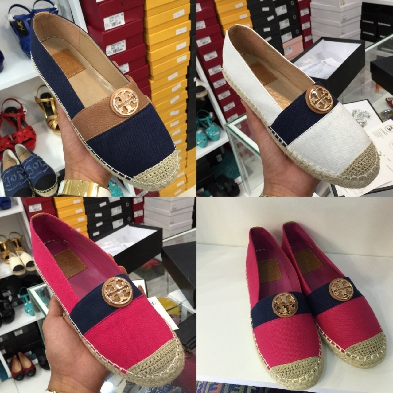 พร้อมส่ง รองเท้า tb espadrilles ลูกไม้ สอบถามไซส์ได้ค่ะสต็อคของเปลี่ยนตลอด