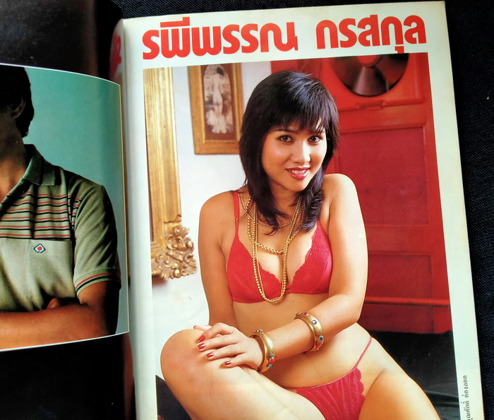 นิตยสารหนุ่มสาว มีบทสัมภาษณ์ สุรชัย จันทิมาธร **แถมบัตรคอนเสิร์ตคาราวานเก่า 2 ใบ