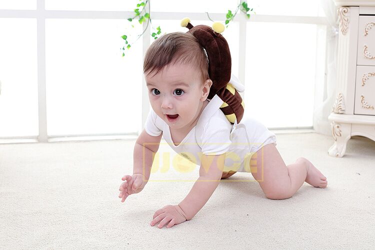 กระเป๋าเป้นิรภัยป้องกันศีรษะกระแทก JJ Ovce Safety Head Protector Backpack (Ladybug)