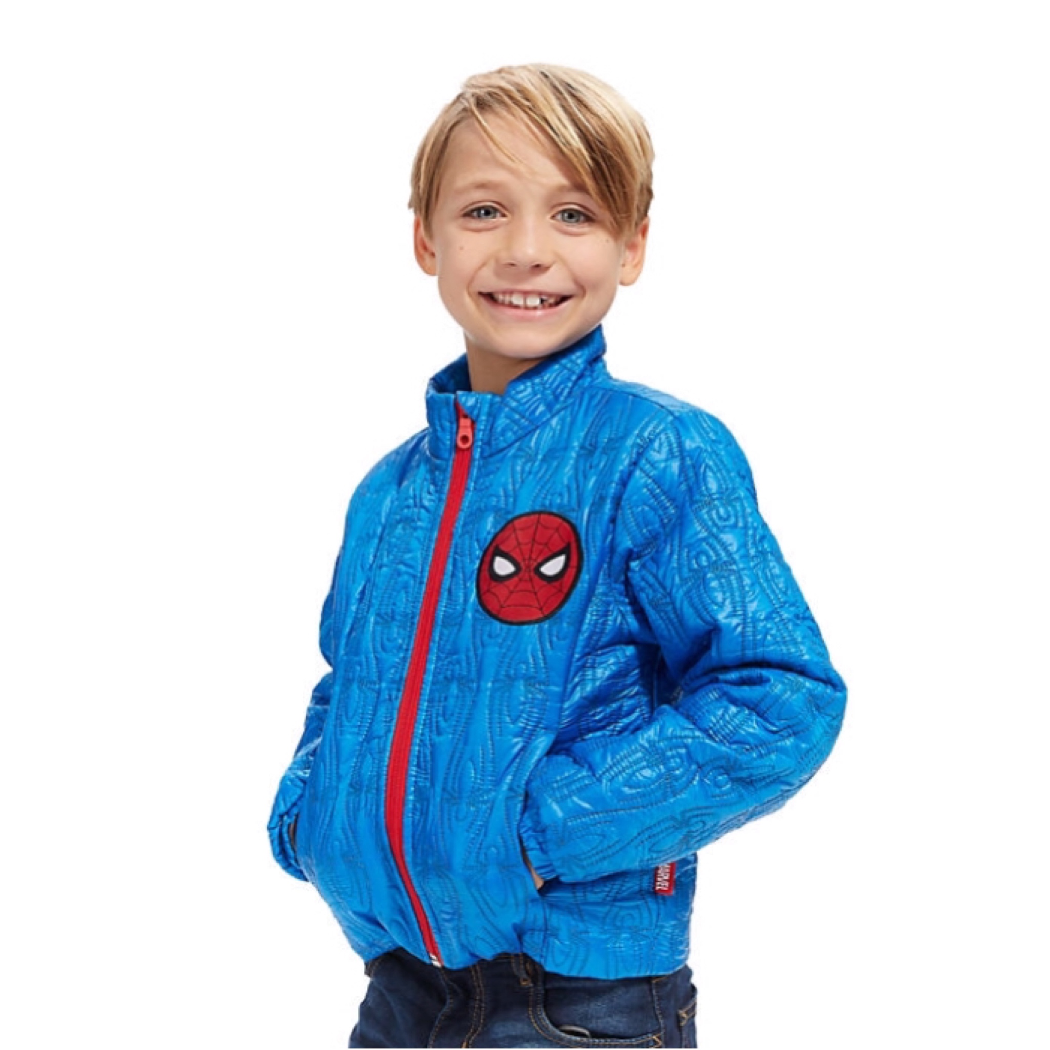 เสื้อแจ็คเก็ตกันหนาวแบบบุนวมสำหรับเด็ก Disney Spider-Man Puffer Jacket for Kids