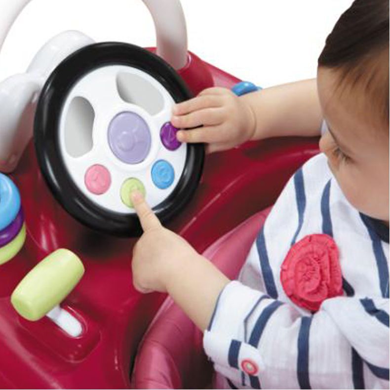 รถหัดเดินเอนกประสงค์สุดน่ารัก Little Tikes Cozy Coupe 3-in-1 Mobile Entertainer Activity Walker - Princess Coupe