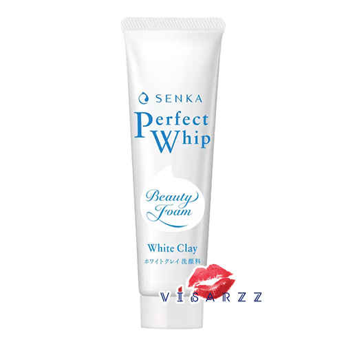 (50g White Clay) Shiseido Senka Perfect White Clay 50g โฟมล้างหน้าสูตรผสม White Clay ช่วยดึงสิ่งสกปรกที่ตกค้างและติดแน่นภายในรูขุมขน ได้อย่างหมดจดเกลี้ยงเกลา ให้ผิวหน้ารู้สึกสดชื่นและสะอาดยิ่งกว่า