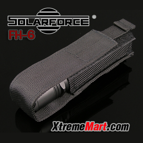 ซองไฟฉายไนล่อน Solarforce FH-6 Nylon Holster For L2 Series ซอง Surefire 6P, 9P, G2