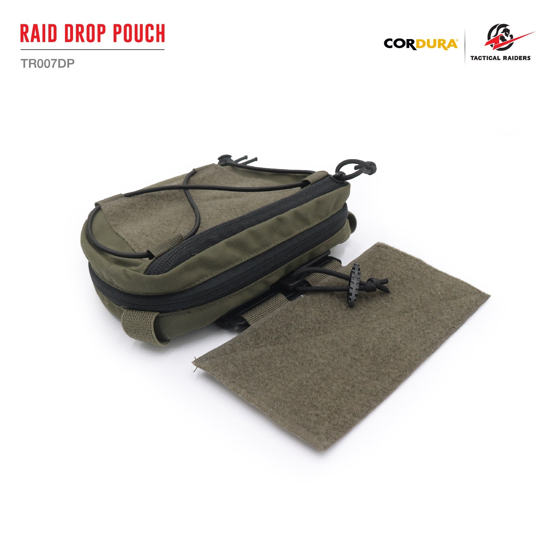 🇹🇭⫸ กระเป๋าเสริมติดเวส RAID DROP POUCH [ TR007DP ] ( Tactical Rider )