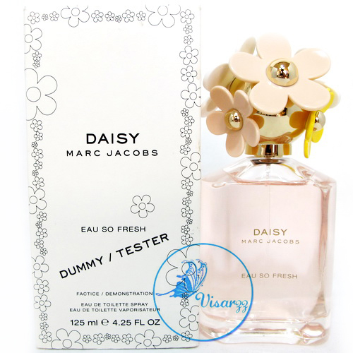 (กล่อง Tester ลด 50%) Marc Jacobs Daisy Eau So Fresh EDT 125 mL น้ำหอมแนวกลิ่น Floral Fruity กลิ่นผลไม้แสนสดใสและสดชื่น สะท้อนความน่ารักสดใส