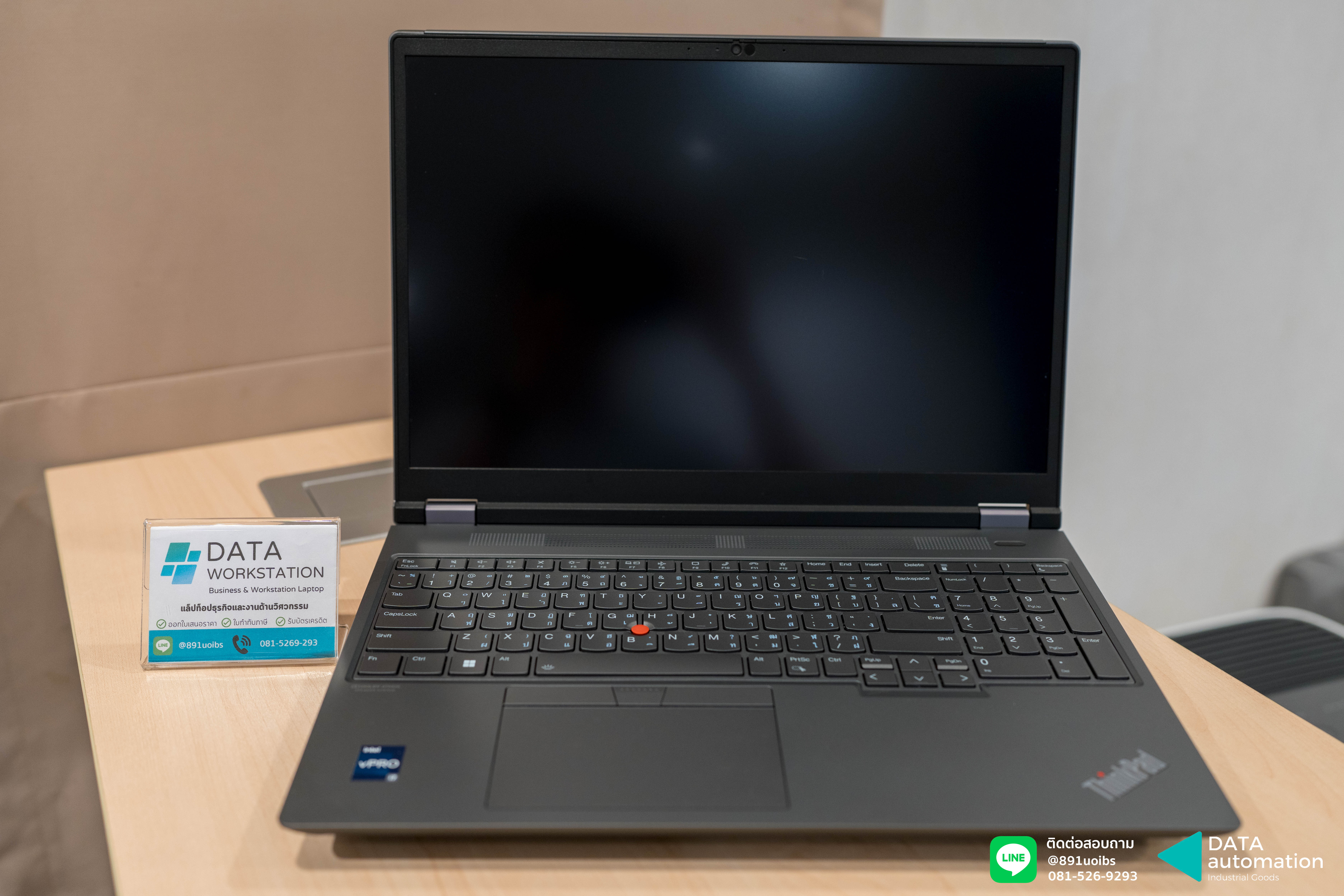 Workstation ThinkPad P16 Gen 2 With 4G LTE CPU i7-13700HX/Ram 128GB /SSD 1TB/RTX 4000 Ada/16"2.5K 165Hz*มือสอง(ทักแชทก่อนสั่งซื้อ)