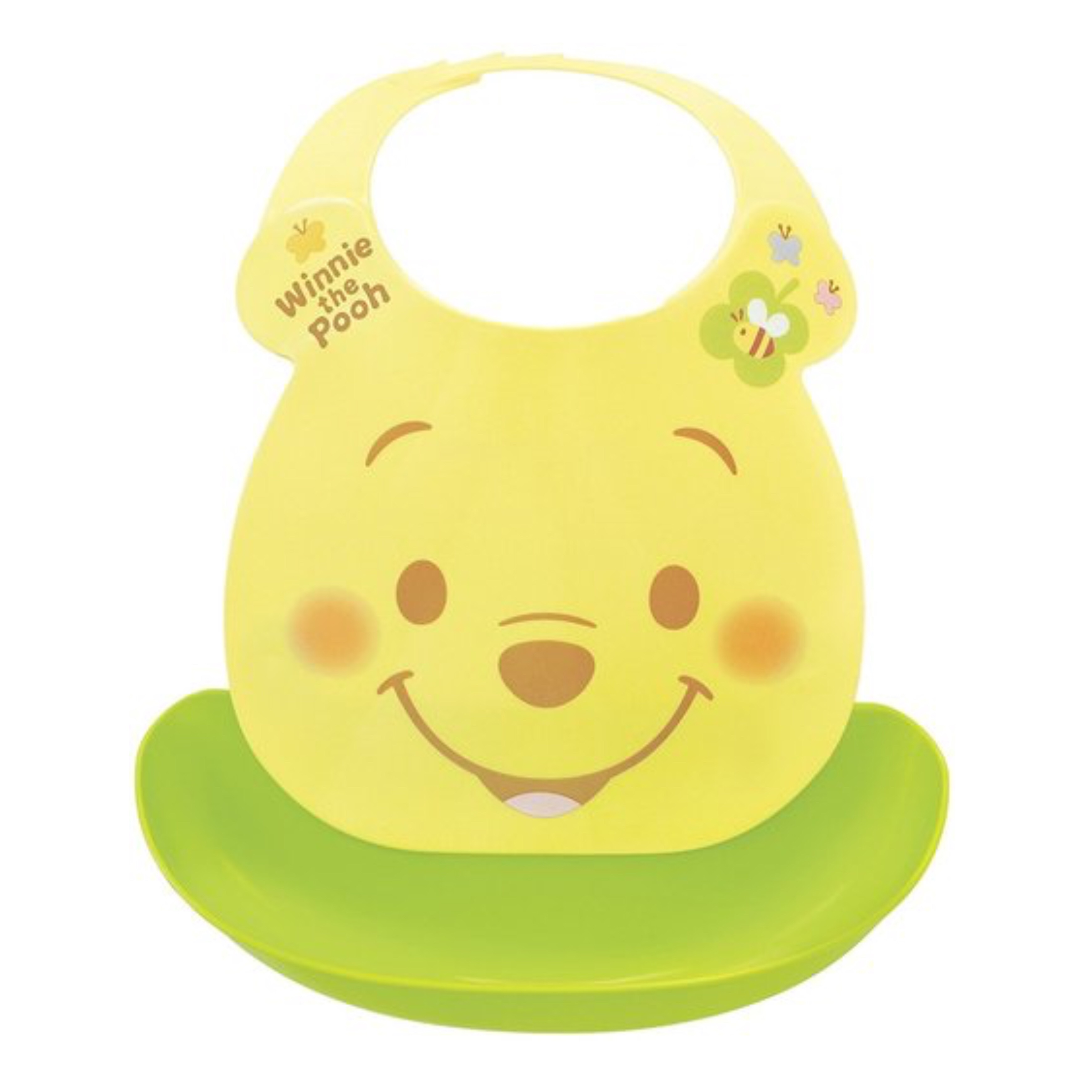 ถาดรองกันเปื้อนสำหรับทารกและเด็กเล็ก Disney Winnie the Pooh Baby & Toddler's First Bib