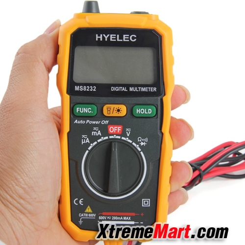มัลติมิเตอร์ HYELEC MS8232 Digital Multimeter พร้อมสาย