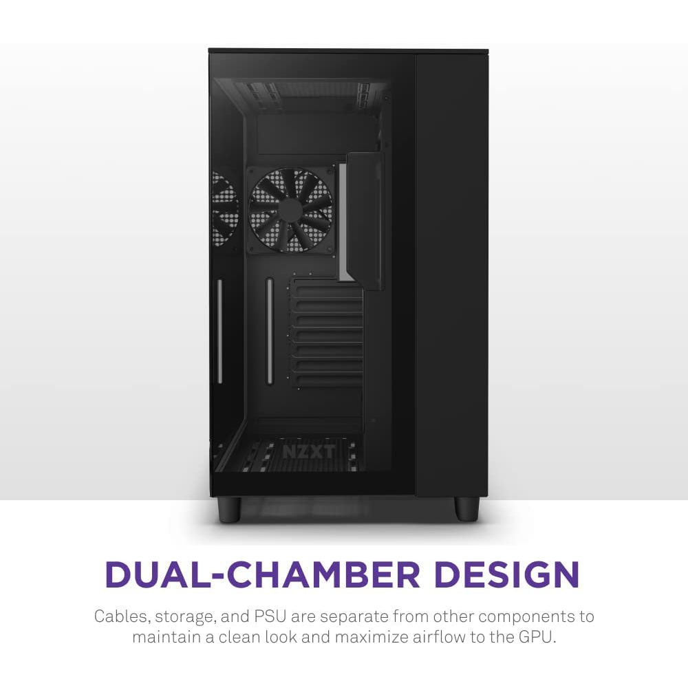 NZXT H9 Flow High-Airflow ATX Mid-Tower Case