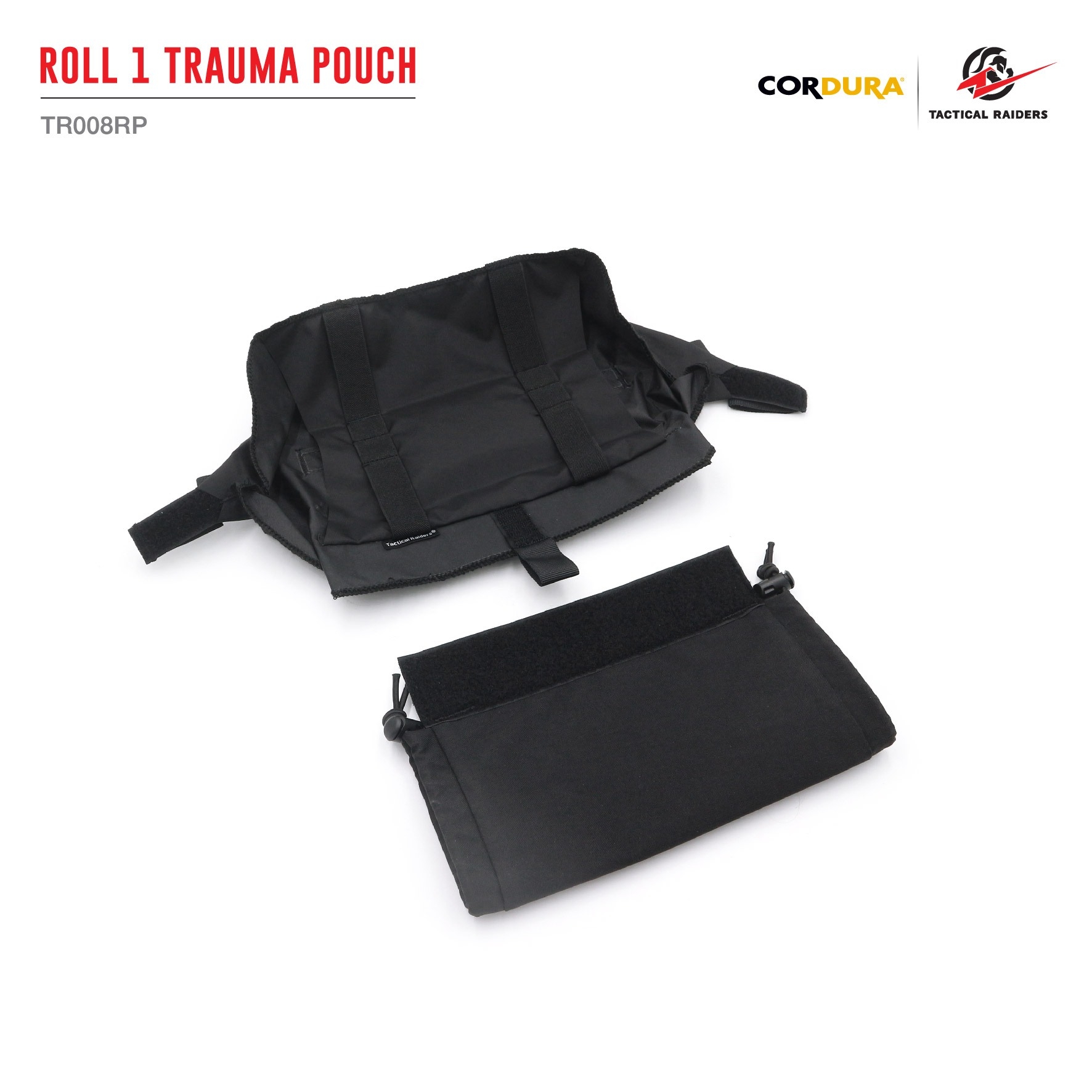 🇹🇭⫸ กระเป๋าเสริมติดเวส Roll 1Trauma Pouch [ TR008RP ] ( Tactical Rider )