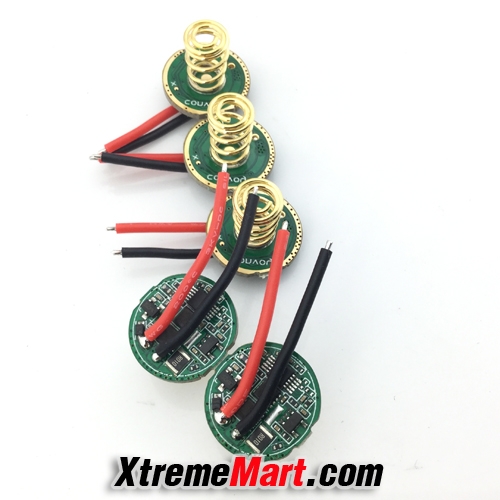 วงจร Driver Convoy C8+ SST40 2000LM 17mm 4 โหมด สำหรับ DIY (ชิ้นละ)