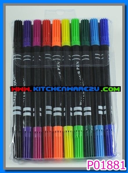 P01881 สีเมจิ2หัว 10แท่ง ราคาต่อโหล (180 บ/โหล ส่ง 15 บาท ขายส่งทุกอย่าง 20 บาท)