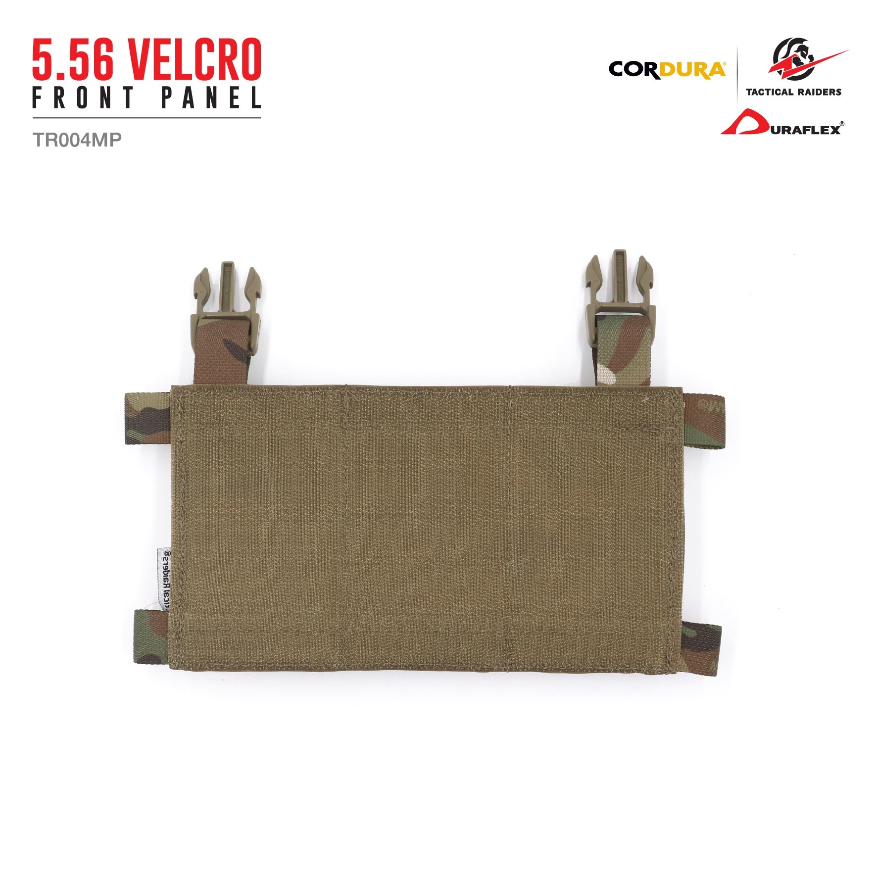 🇹🇭⫸ ซองแม็กกาซีน 5.56 Velcro Front Panel [ TR004MP ] ( Tactical Rider ) #ลายพราง