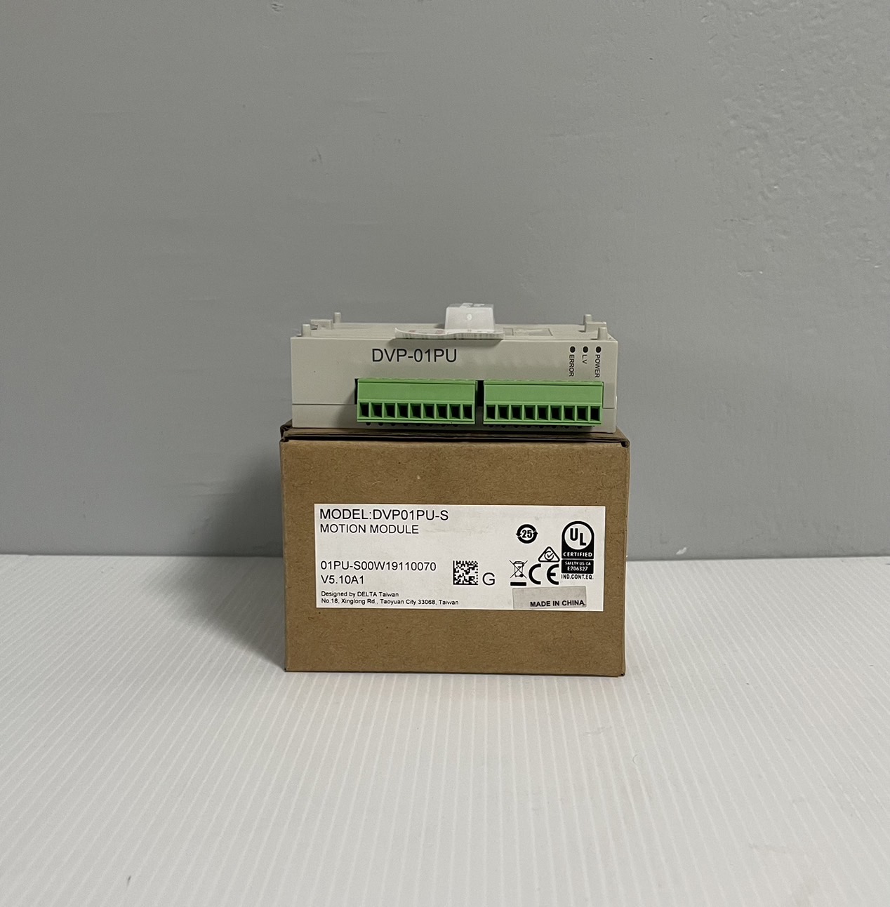 Delta Axis Control Module Model:DVP01PU-S