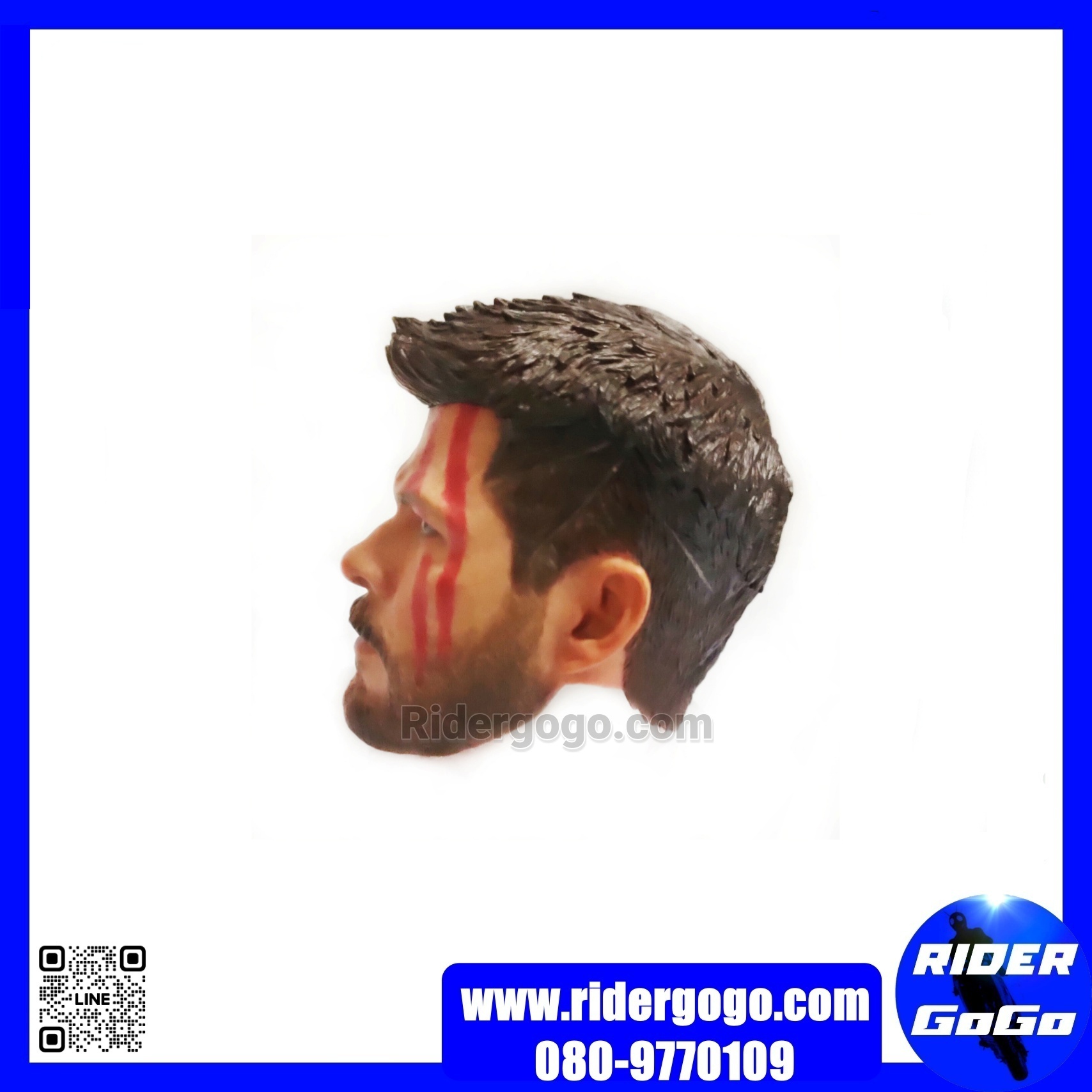 หัวโมเดล ฮอททอยส์ ธอร์ แกลดิเอเตอร์ Hot toys Thor Ragnarok Gladiator 1/6 Head Sculpt ของแท้