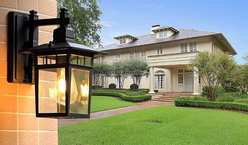 โคมไฟติดผนังภายนอก European garden [A2033]