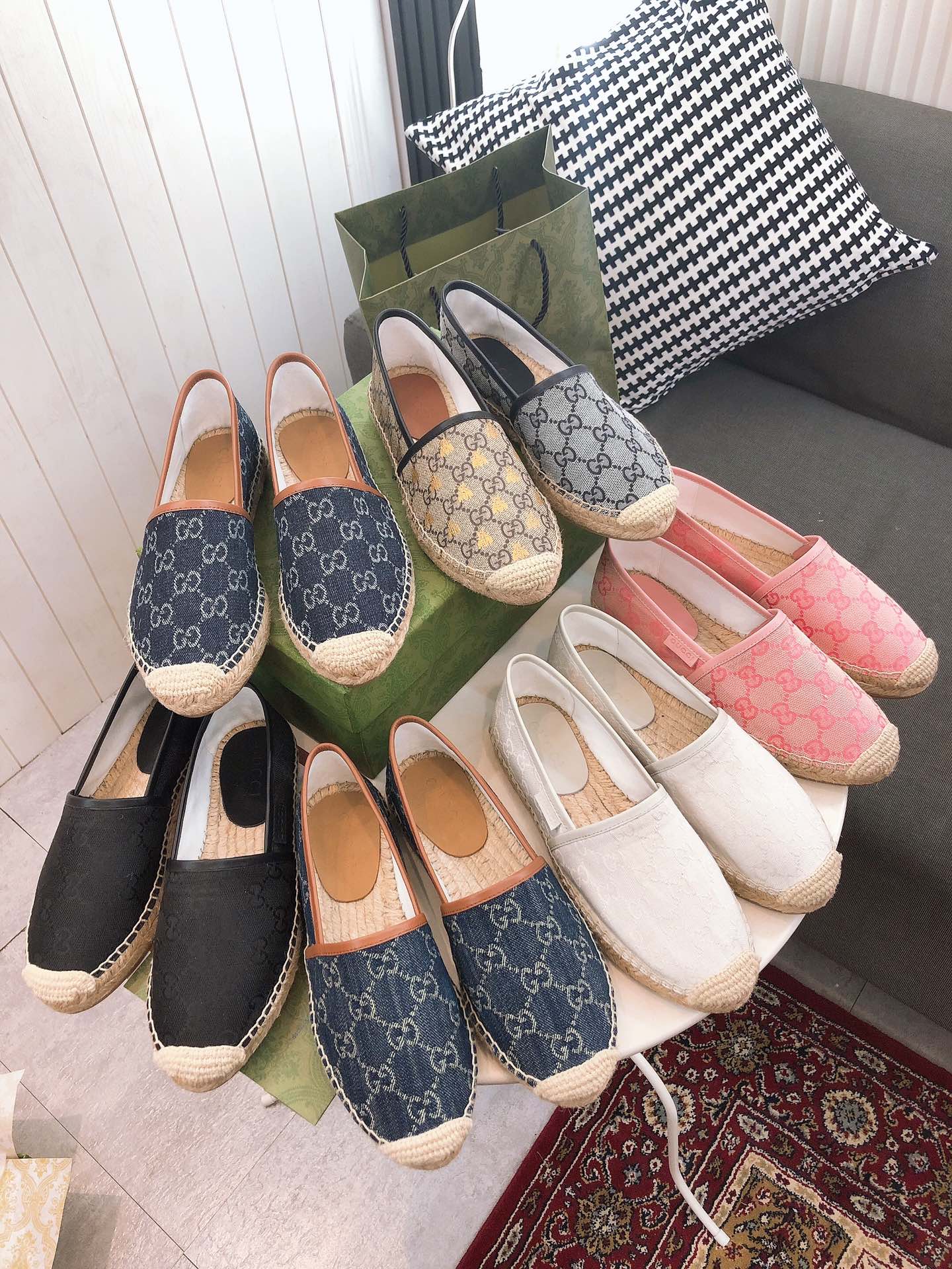 รองเท้า GC denim espadrilles 35-41