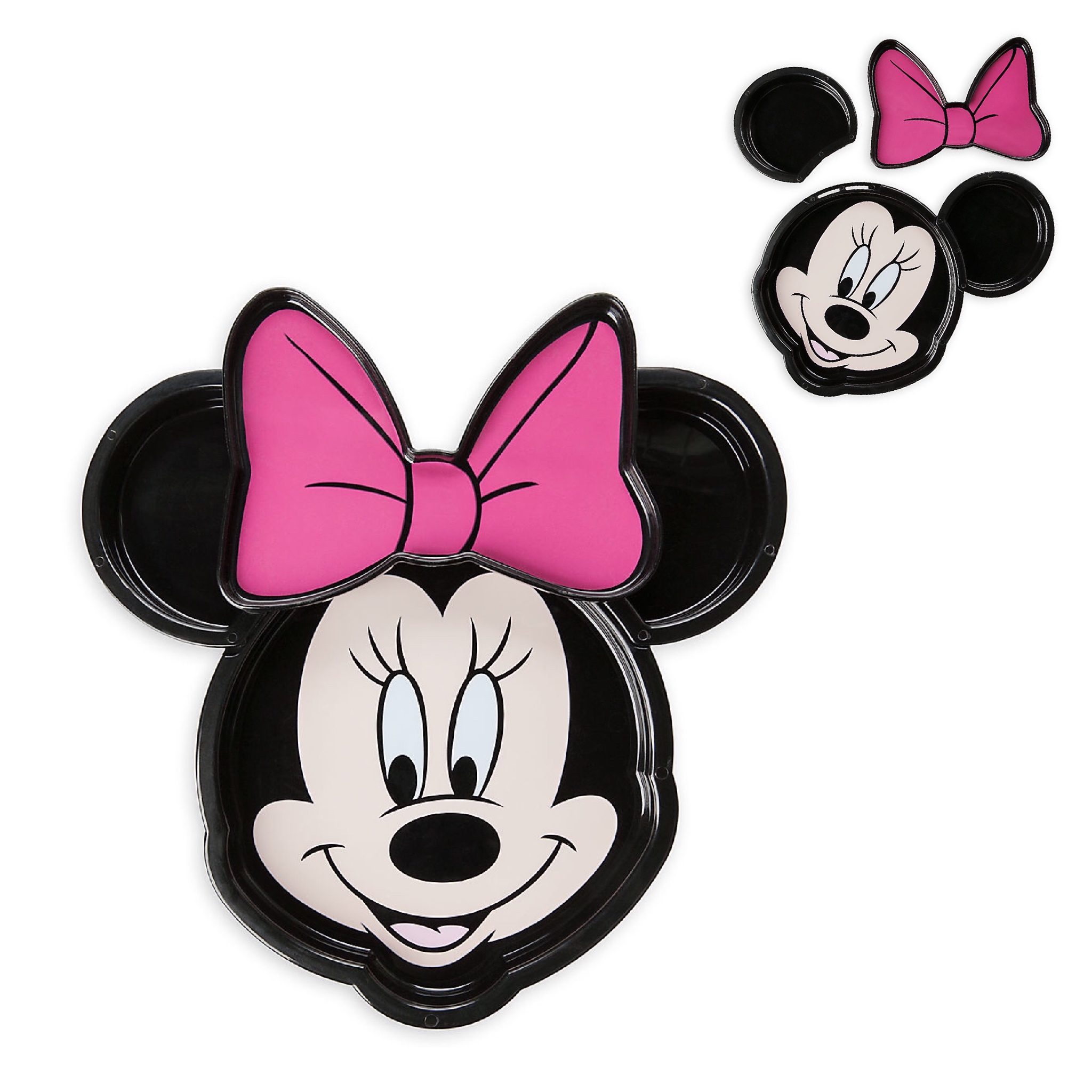 จานอาหารมินนี่เม้าส์ Disney Meal Time Magic Collection (Minnie Mouse)