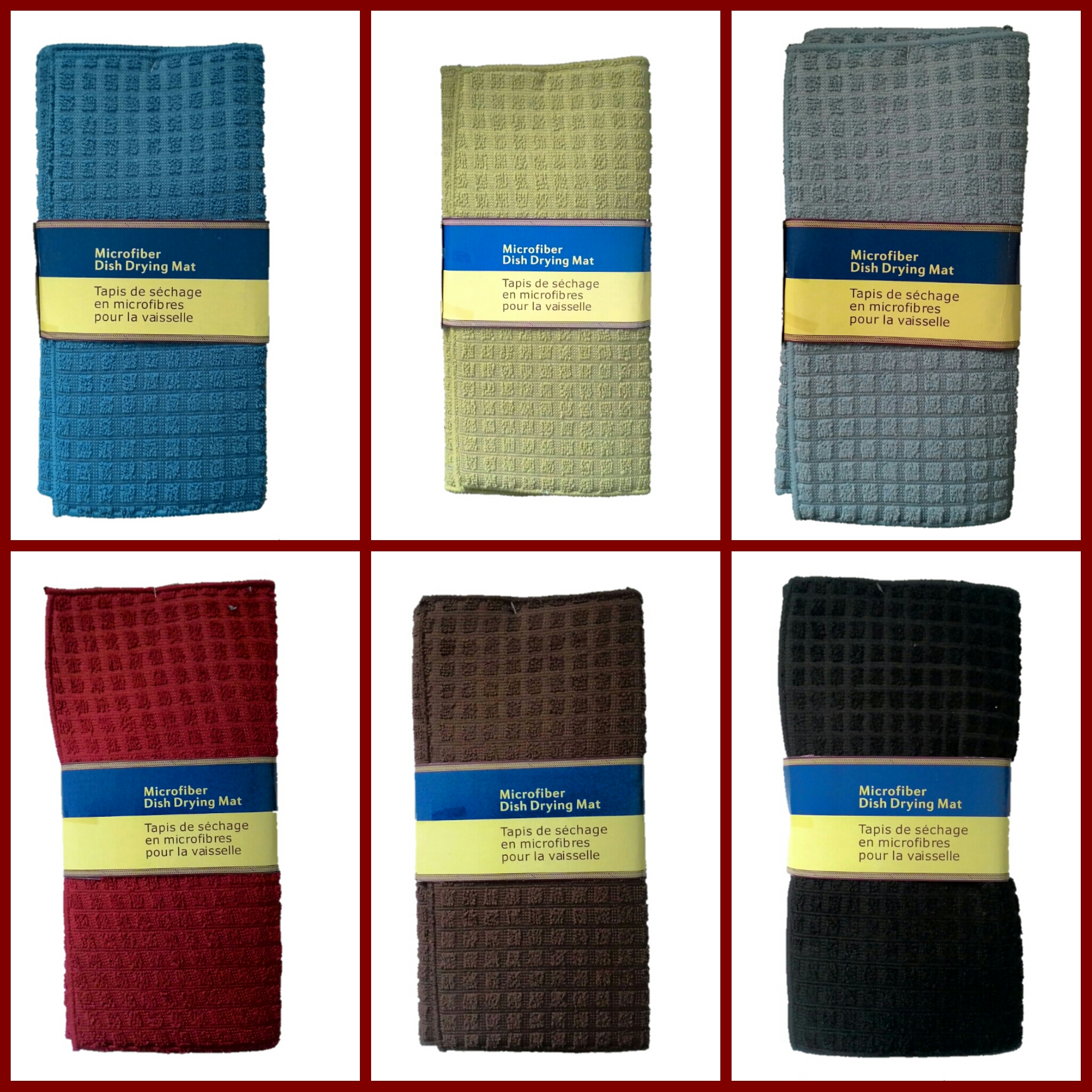 ผ้าไมโครไฟเบอร์เช็ดจานชาม