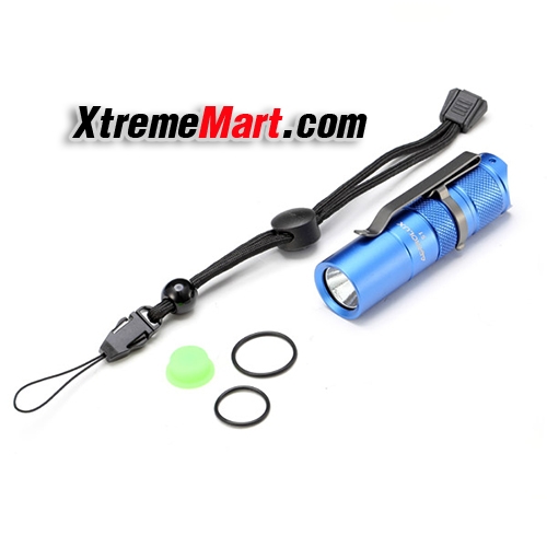 ไฟฉายกันน้ำขนาดเล็ก Astrolux S1 แสงขาวอมเหลือง สว่าง 1600LM 7/4โหมด 3D 5000K Mini LED Flashlight (กรุณาระบุสี : สีดำ/สีฟ้า/สีแดง)