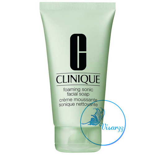 Clinique Foaming Sonic Facial Soap 150mL โฟมล้างหน้าเนื้อครีม ใช้ได้ทั้งเดี่ยว หรือใช้ร่วมกับเครื่องทำความสะอาดผิวหน้าโซนิค
