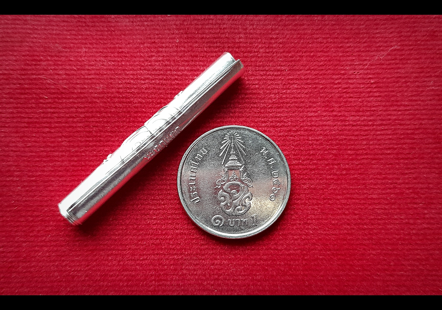 ตะกรุดเทพรัญจวน เนื้อเงินแท้ ((วิชาเสน่ห์เมตตา สายหลวงปู่ทิม วัดระหารไร่ เสน่ห์แม้แต่เทพยังทนไม่ได้) ปี2563 #รับประกันแท้