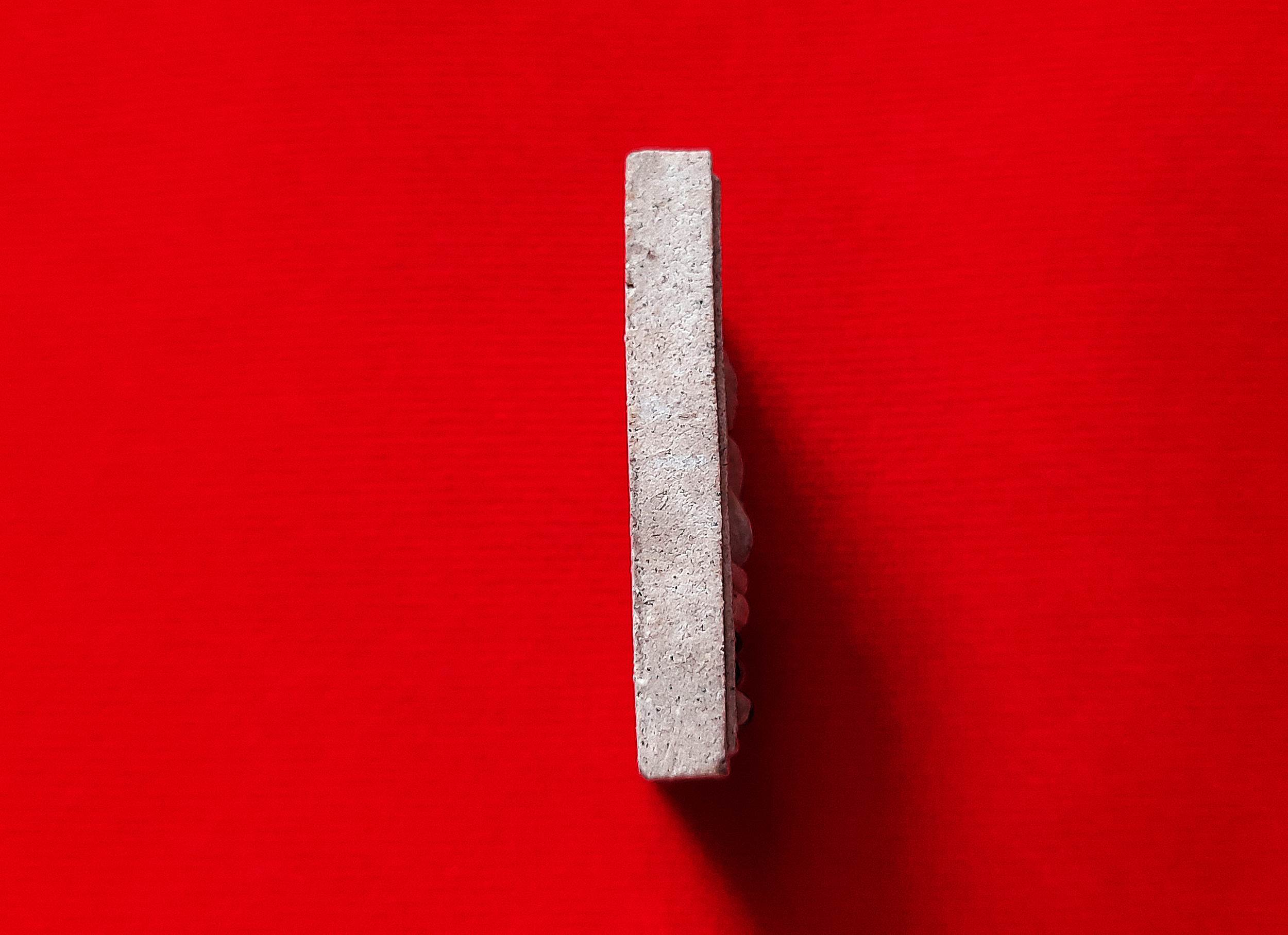 พระแหวกม่าน นะทรงแผ่นดิน ฝั่งตะกรุด 3 ดอก หลังยันต์จินดามณี #รับประกันแท้และทัน - หลวงพ่อทรง วัดศาลาดิน จ.อ่างทอง