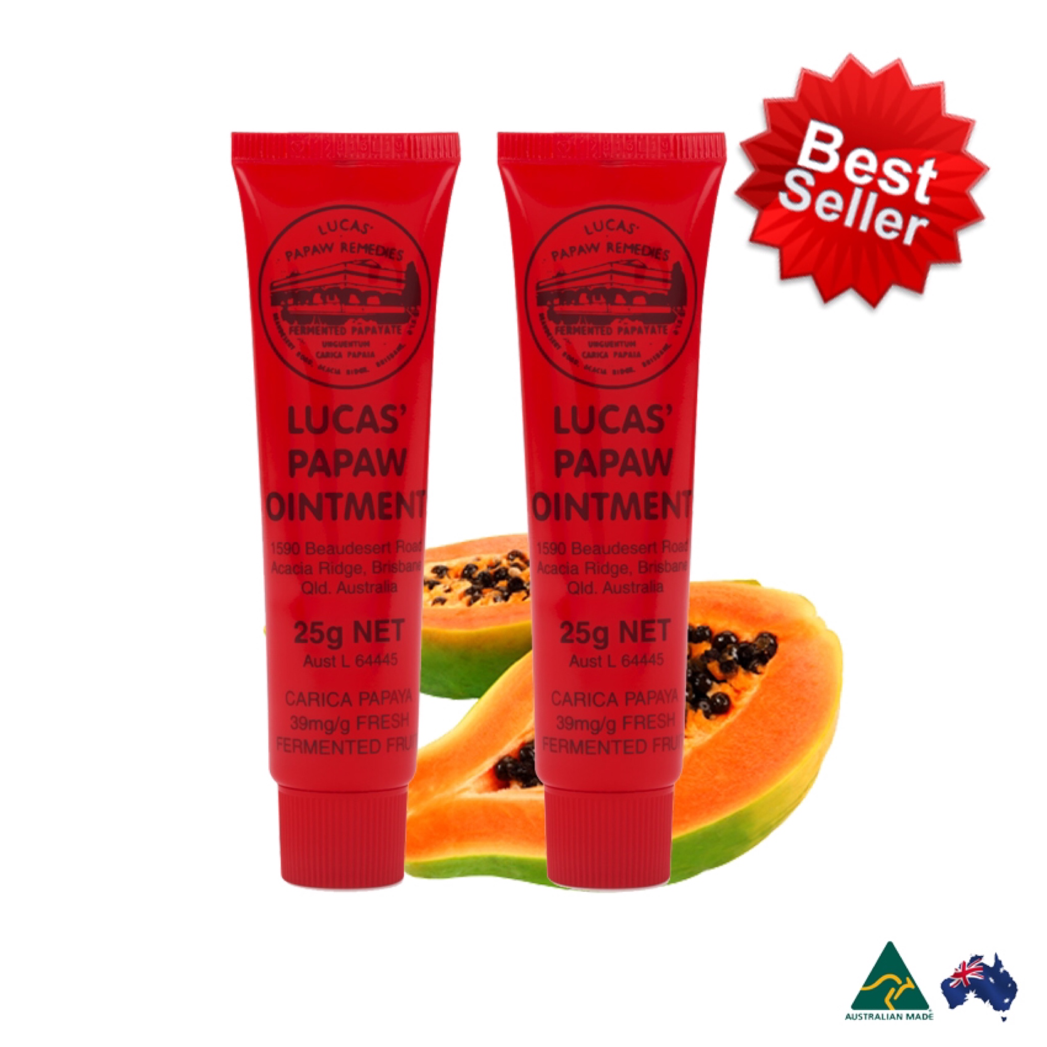 บาล์มสารพัดประโยชน์ LUCAS' PAPAW Ointment (25g)
