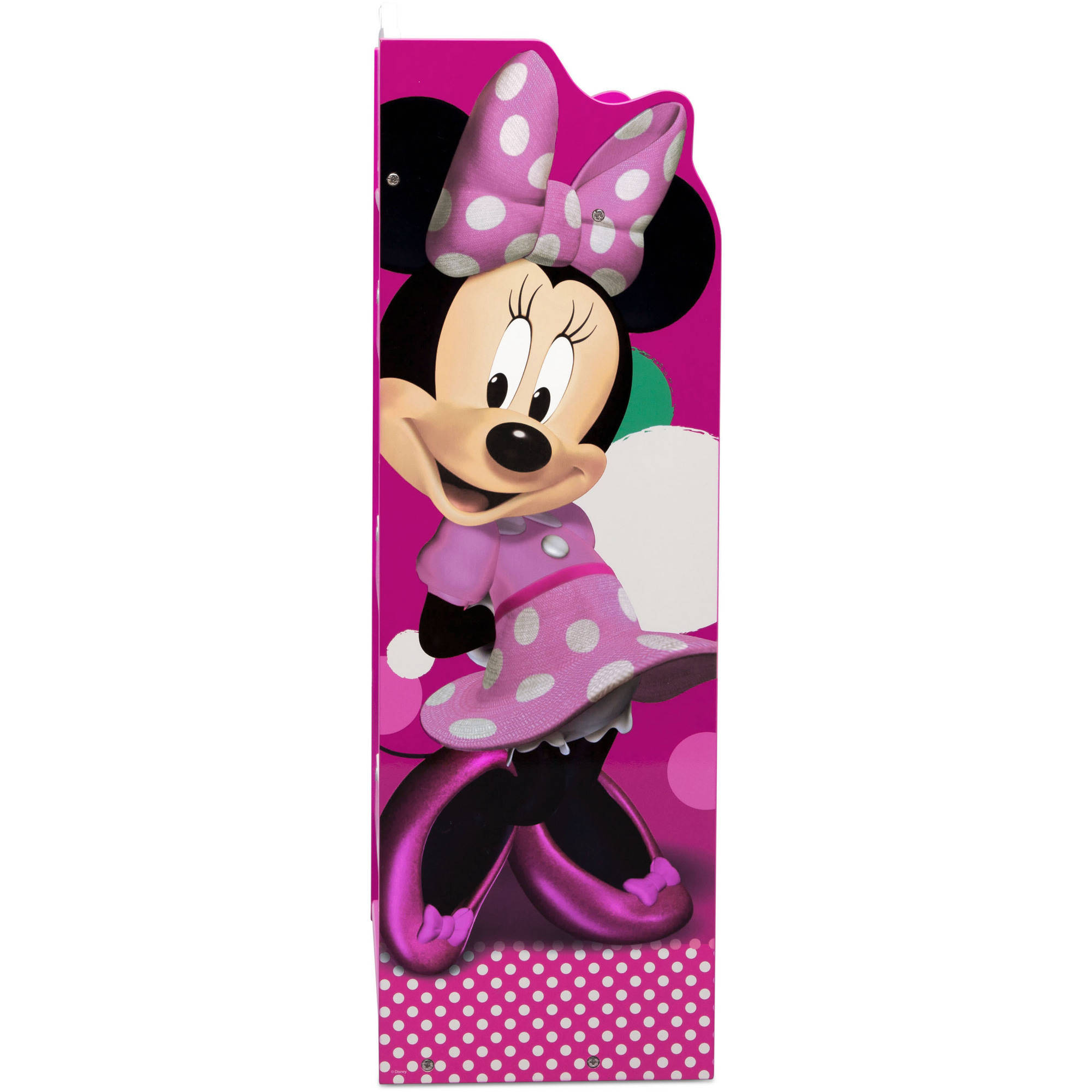 ชั้นวางหนังสือไม้แสนน่ารัก Delta Children Bookshelf (Disney Minnie Mouse)