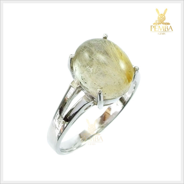 แหวนไหมทองแท้ เงินแท้ ชุบทองคำขาว