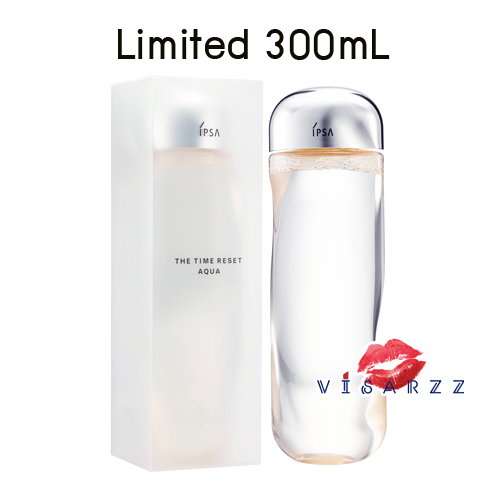 (ขนาด Jumbo Limited 300mL) Ipsa Time Reset Aqua โลชั่นที่ช่วยเติมความชุ่มชื้นให้กับผิว ผิวแลดูเอิบอิ่มยาวนาน ส่วนผสมที่ช่วยป้องการการเกิดอาการแพ้ อ่อนโยน ปราศจากแอลกอฮอล์