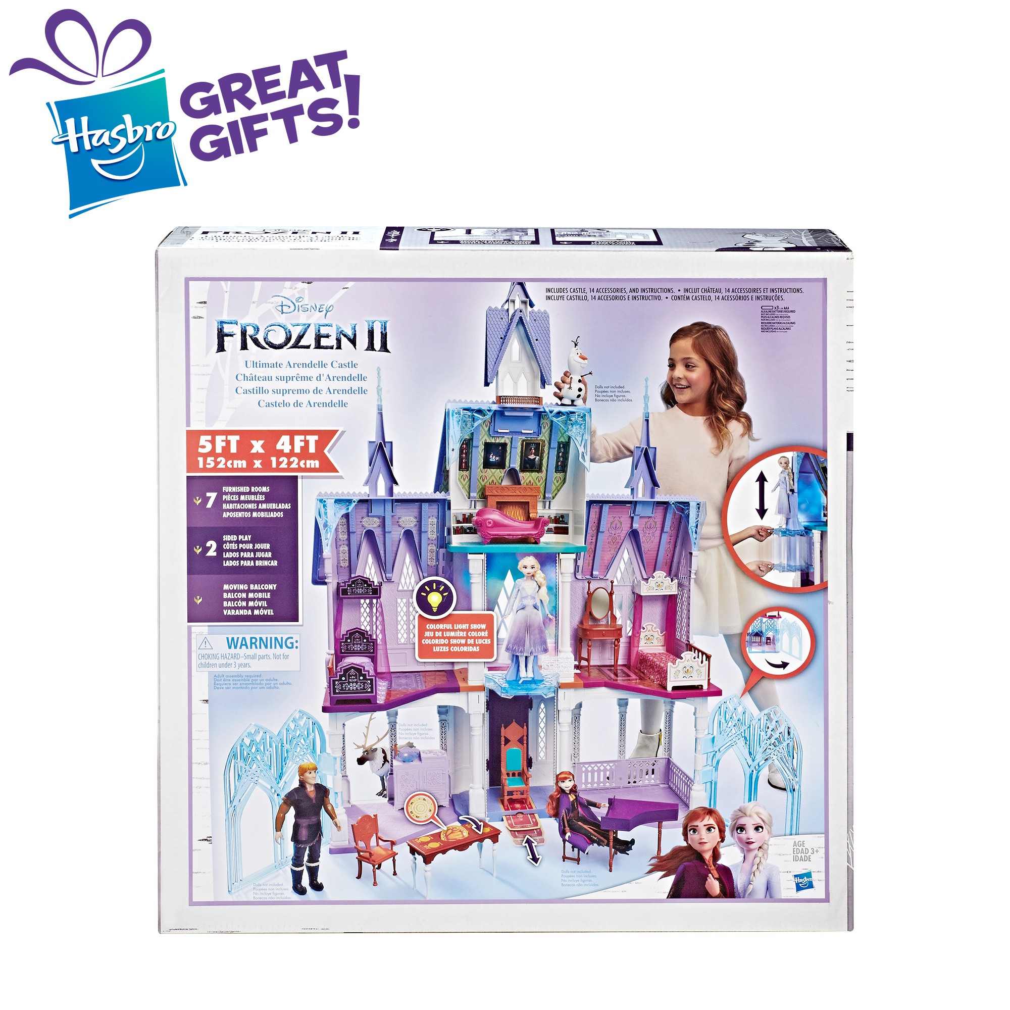 ปราสาทเจ้าหญิงสุดอลังการ Hasbro Disney Frozen 2 Ultimate Arendelle Castle Playset