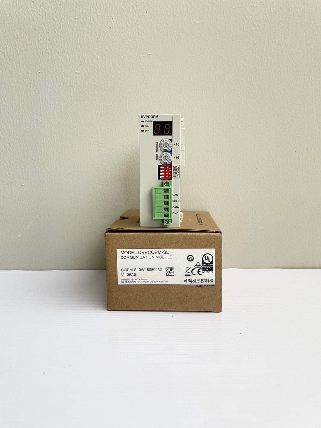 Delta CANopen Module Model:DVPCOPM-SL