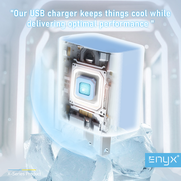 ชุดชาร์จ ENYX S-1X 2.4A รองรับการชาร์จเร็ว 12W สายชาร์จพร้อมหัวชาร์จในกล่องเดียว