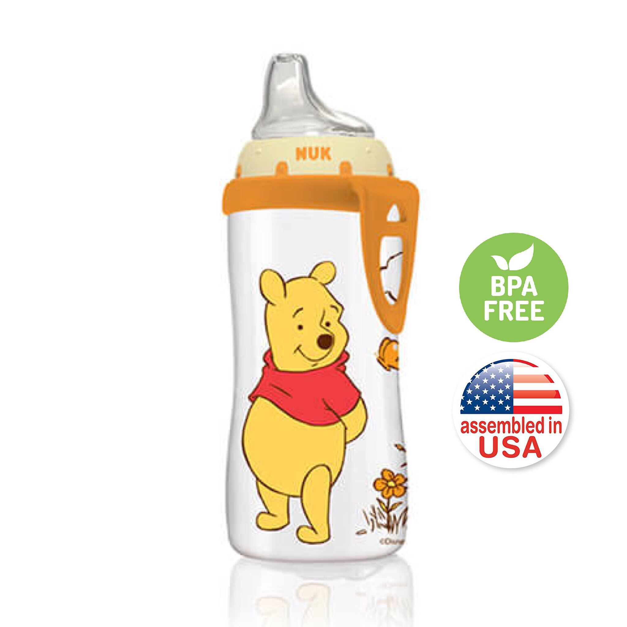 ถ้วยหัดดื่มปลอดสารพิษ Nuk 10-Oz Active Cup (Winnie the Pooh)