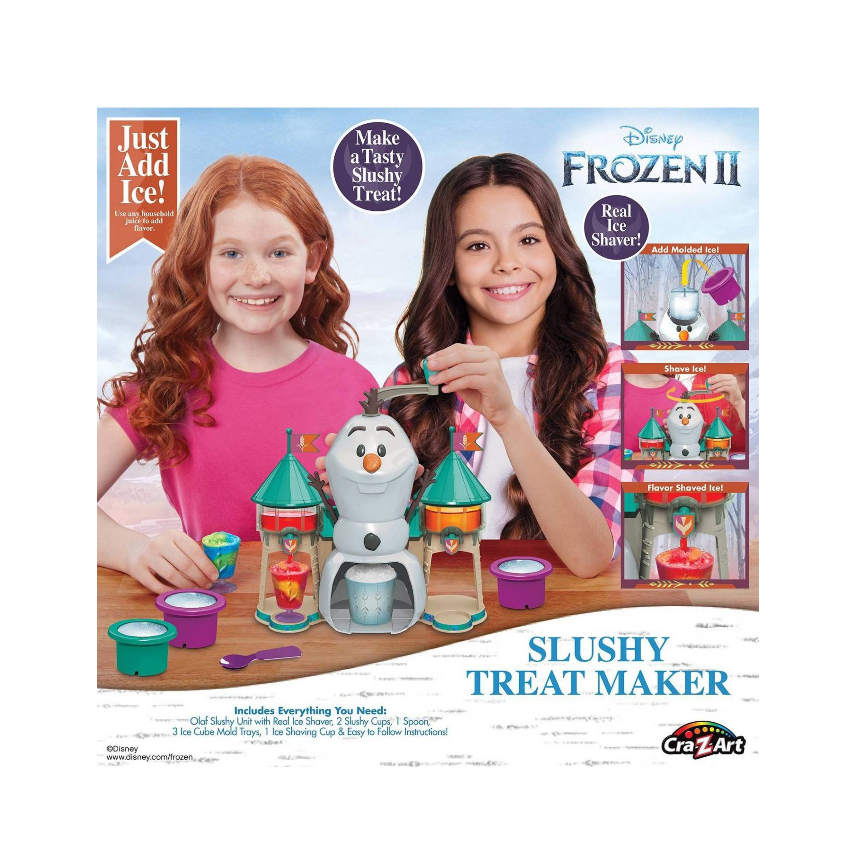 เครื่องทำน้ำแข็งใสสำหรับเด็ก Cra-Z-Art Frozen 2 Slushy Treat Maker