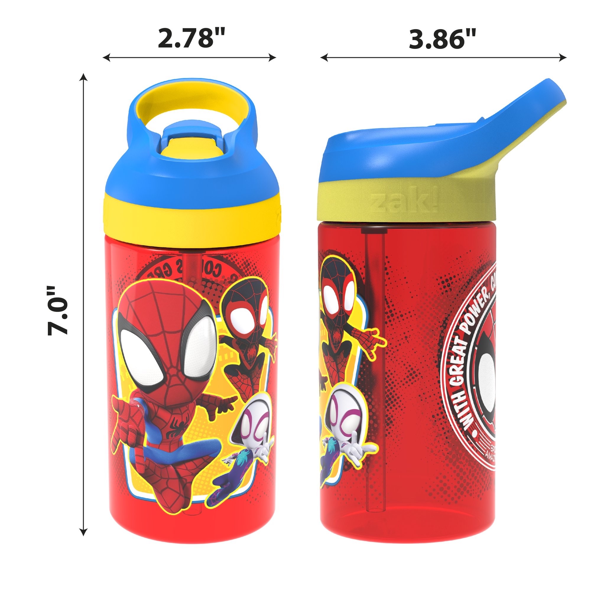 ชุดอุปกรณ์รับประทานอาหาร Zak! Spider-Man 5-Piece Dinnerware Set
