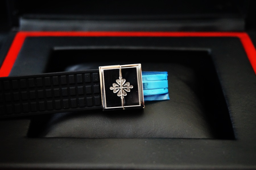 นาฬิกา Patek Philippe Aquanaut หน้าปัดสีดำ สายยาง เกรด Mirror สวยอย่างมีสไตล์