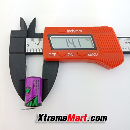 แบตเตอรี่ Tadiran 1/2AA (มีขา) 3.6V TL-5902 Lithium Battery ก้อนละ