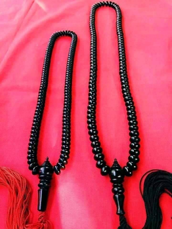 ประคำคอ ไม้พญางิ้วดำ ของแท้ (ขายปลีก ขายส่ง) - (ราคาอยุ่กลางหน้าเว็บ)