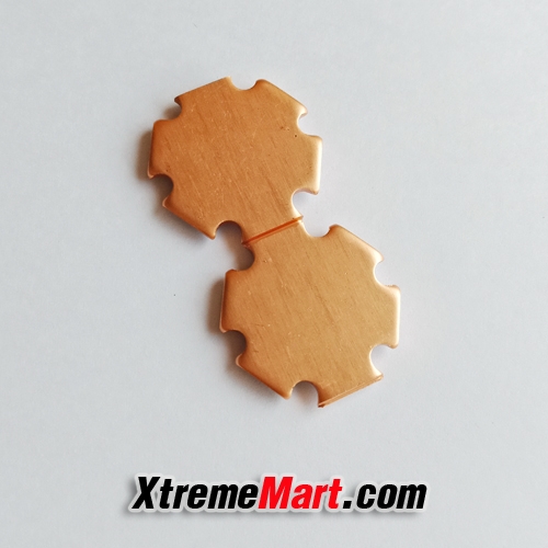 หลอด LED CREE XPL-HI-V6 (ไม่มีโดม) แสงขาว 6000K 20mm ฐานทองแดง 1100LM High Power LED Lamp(หลอดละ)