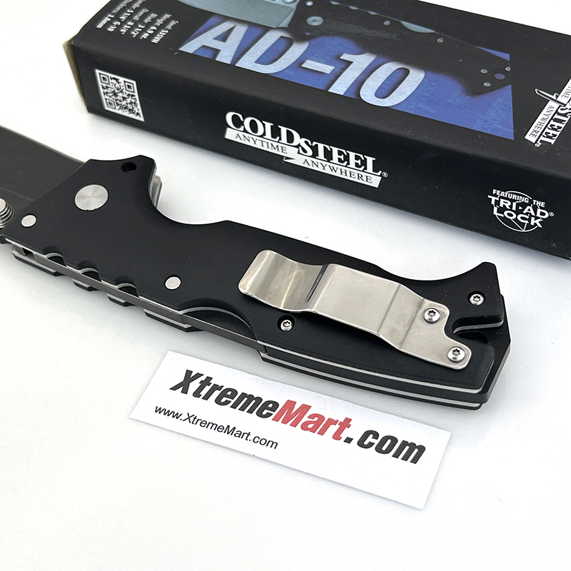 มีดพับ Cold Steel AD10 ใบดำ Backwash Outdoor caming Survival Folding Knife มีดเดินป่า (เล่มละ)