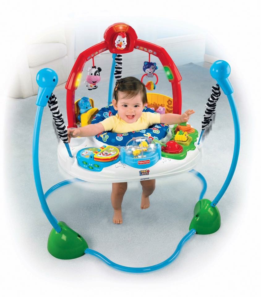 เก้าอี้กระโดดดึ๋งแสนสนุก Fisher-Price Laugh & Learn Jumperoo