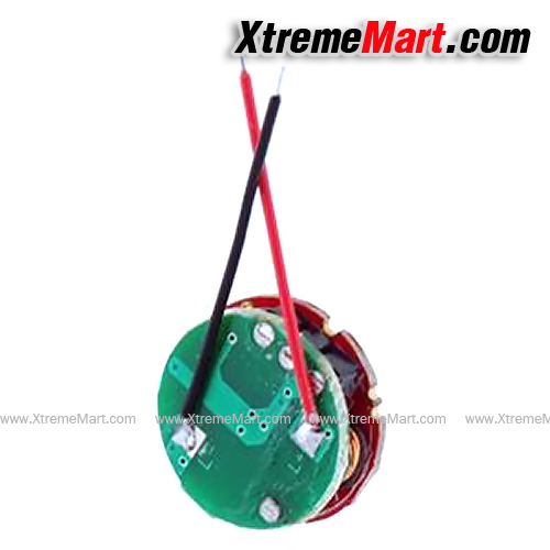 วงจรไฟฉาย 3V-8.4V 5W 1-Cree 5-Mode Memory Circuit Board for Flashlights (Green) (16.7mm*6.3mm)