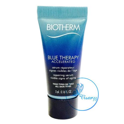 (Tester) Biotherm Blue Therapy Accelerated Repairing Serum 5mL ซีรั่มชะลอความร่วงโรยของผิวใหม่ ด้วยนวัตกรรมบำรุงผิวอัจฉริยะ