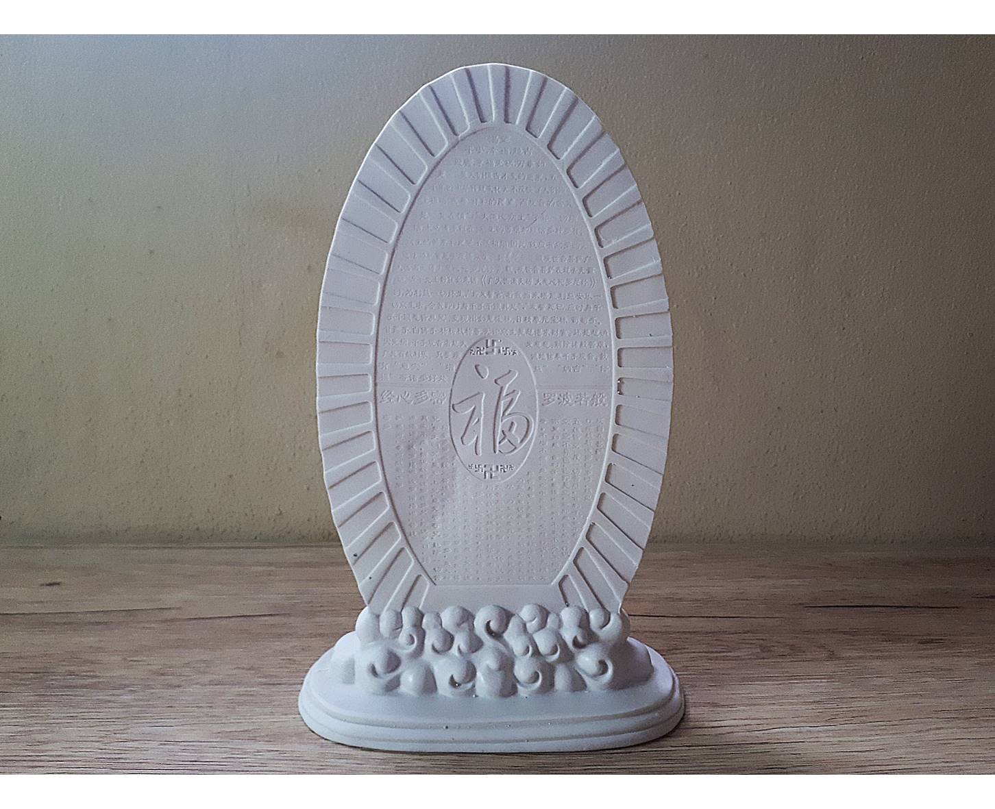 รูปหล่อ พระแม่กวนอิม พันกรพันมือ(สูง11นิ้ว ฐาน7นิ้ว) เนื้อเรซิ่นสีขาวงา - (ขายปลีก ขายส่ง)